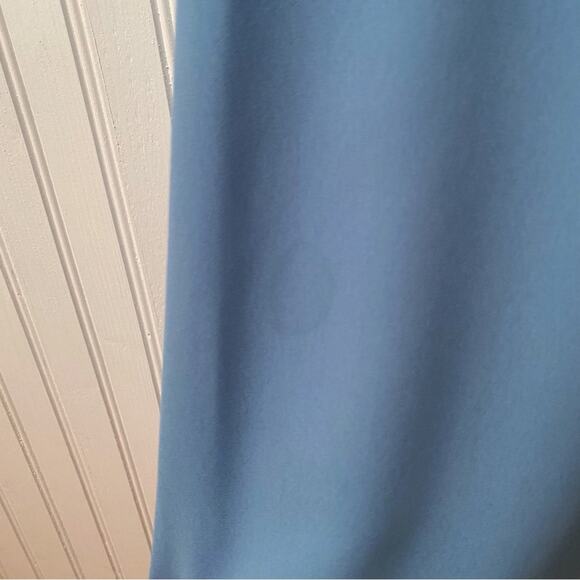 Lulu’s | Bow For Love Flutter Sleeve Jumpsuit Slate Blue XS - Picture 5 of 7